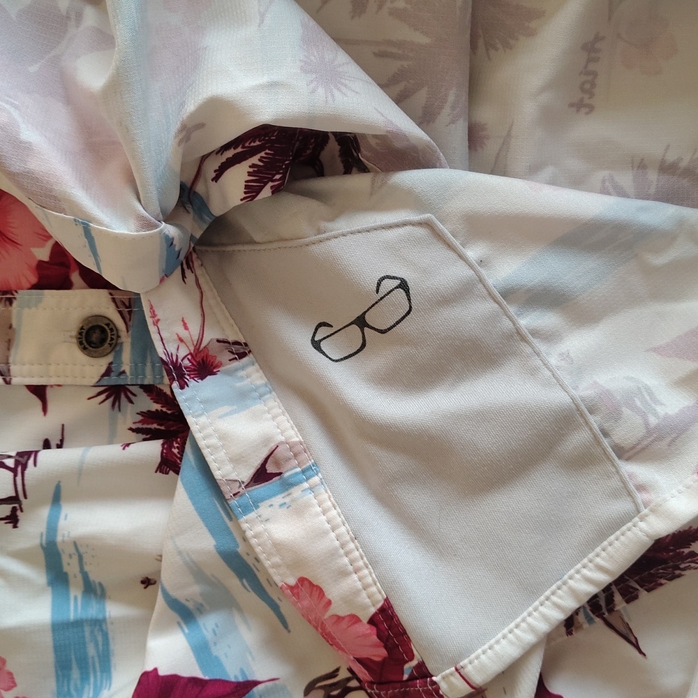 Ariat Ladies VentTEK Long Sleeve Button Up Shirt White Hawaiian Cowgirl Size XL - Picture 16 of 16